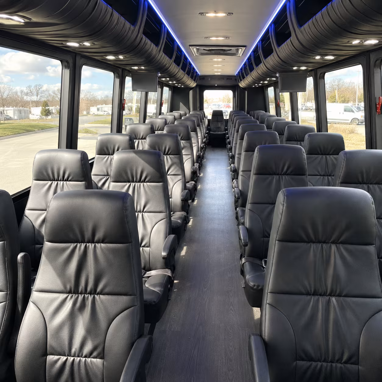 charter buses for marysville venue runs along the tulalip and stanwood corridor