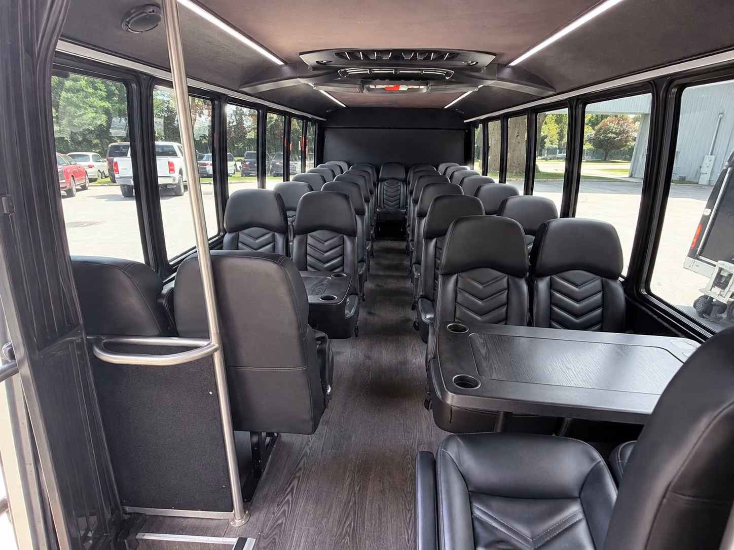 marysville 15 passenger minibus interior