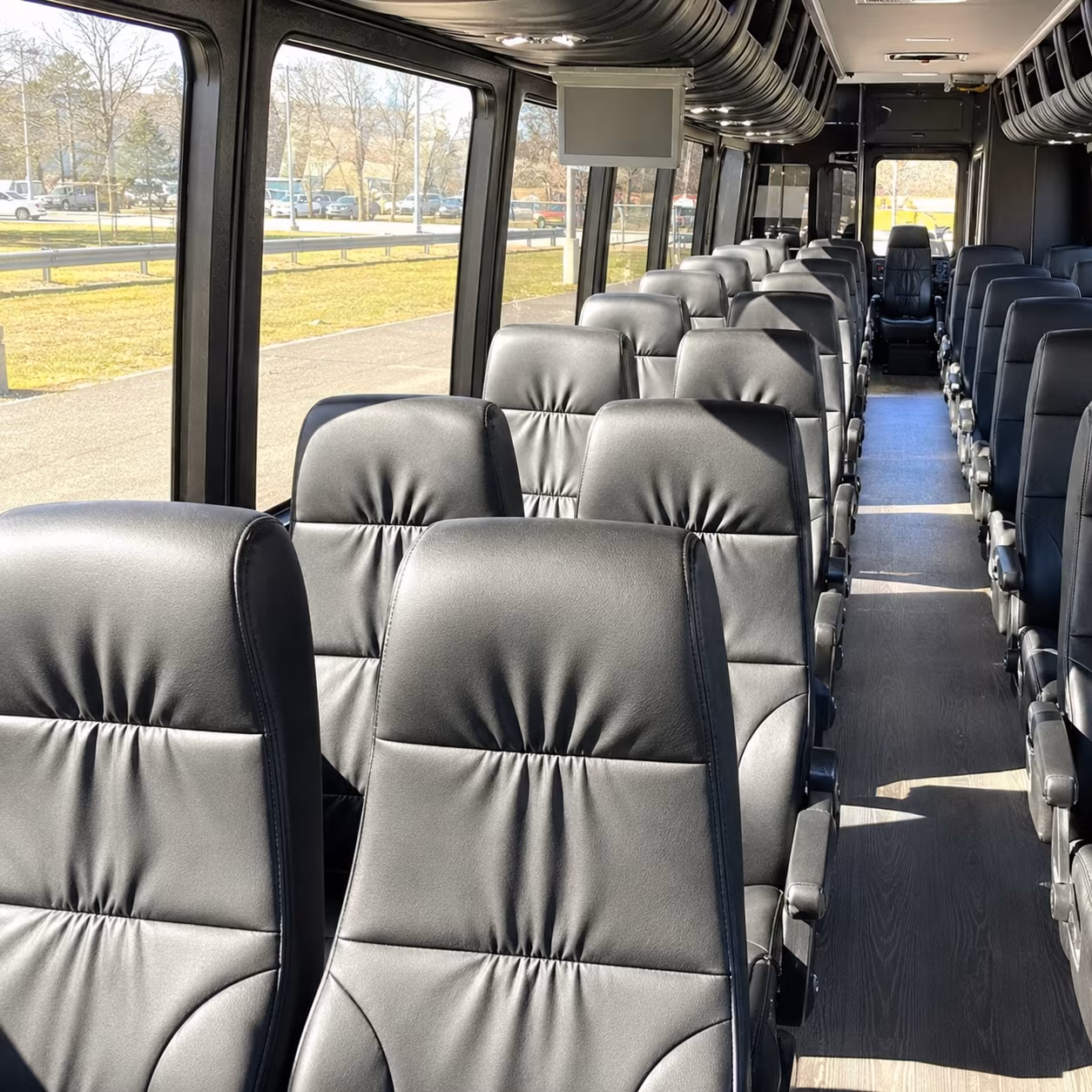 marysville 25 passenger minibus inside