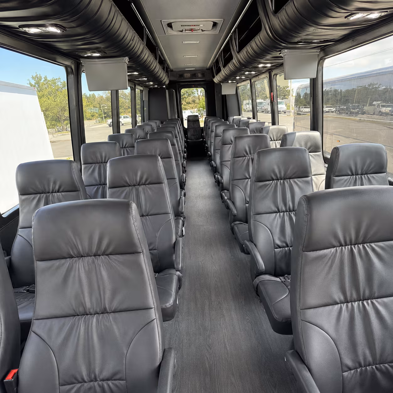 marysville 28 passenger minibus interior