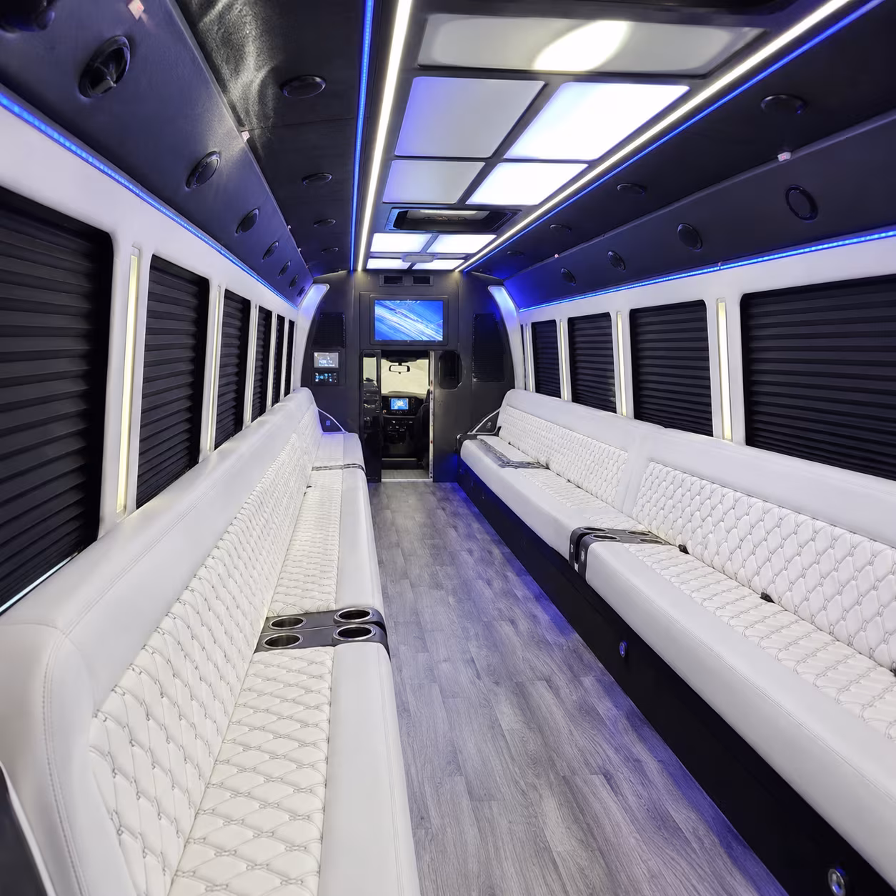marysville party bus interior
