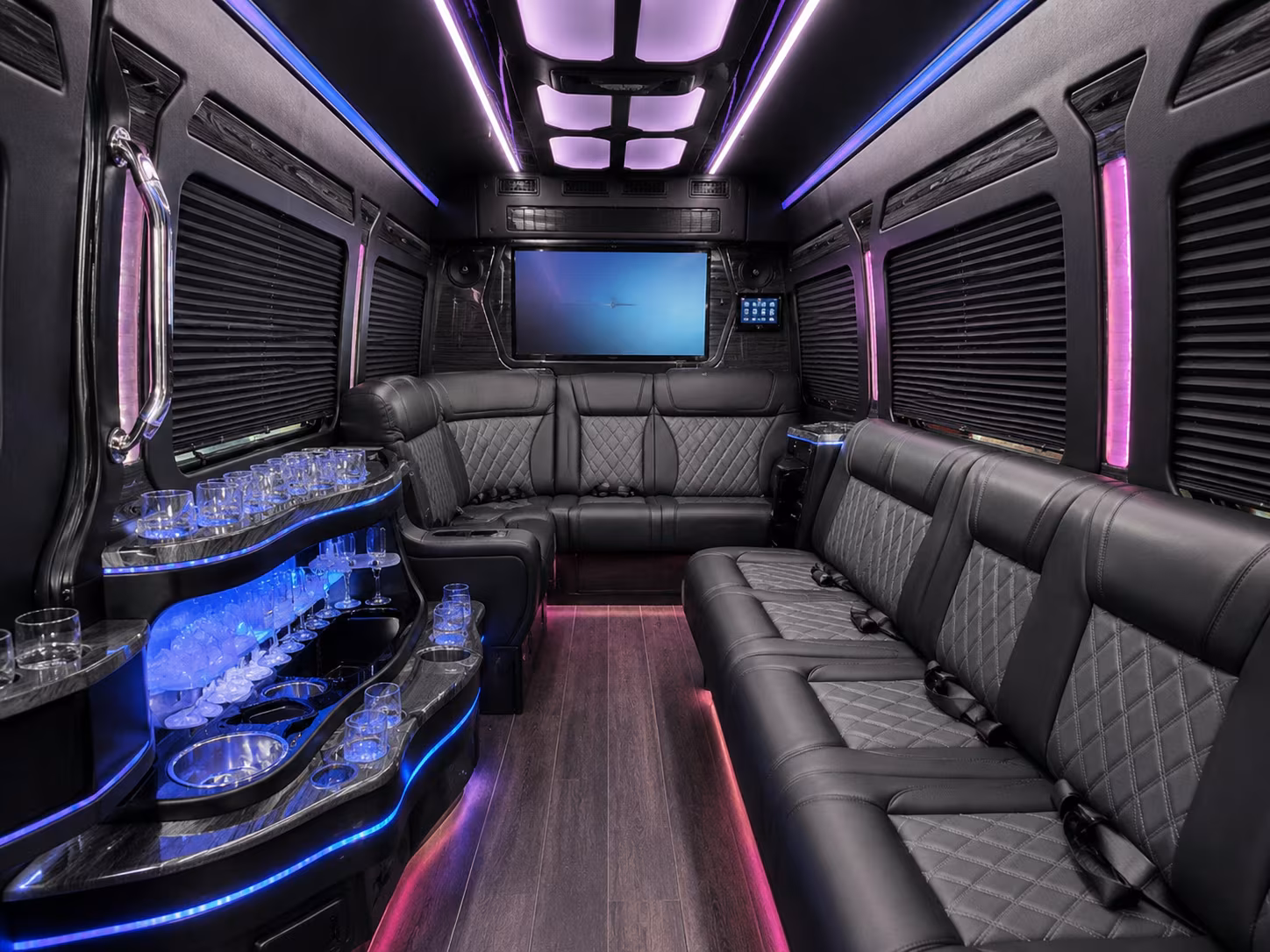marysville sprinter limousine interior