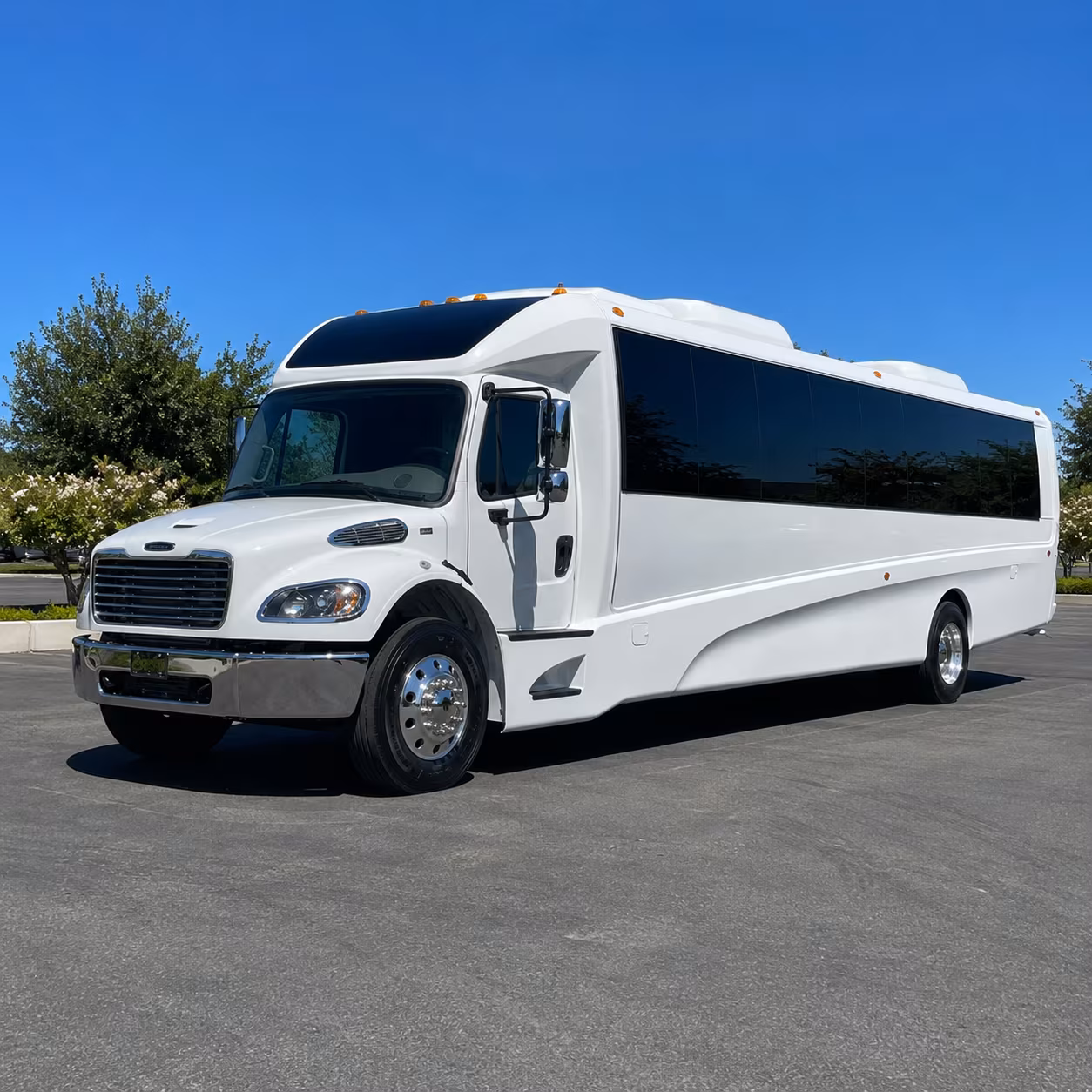 shuttle buses for weekly worship services in marysville